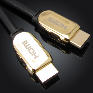 NETmate HDMI 1.4 Metallic 케이블 2m (골드) 